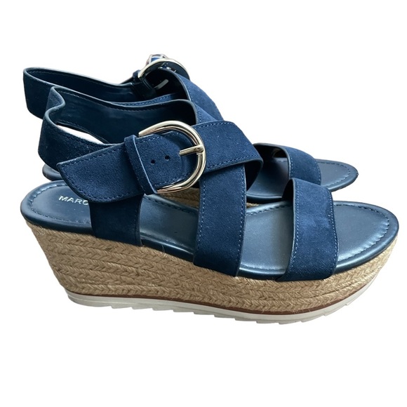 Marc Jacobs Shoes - 𝅺Marc Fisher suede espadrille platform sandal. Size 8.5
